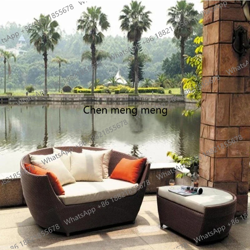 Outdoor Furniture Japanese Style - โซฟาสวนสไตล์ญี่ปุ่นเรียบง่าย โซฟาสวนทันสมัยคุณภาพสูง ดีไซน์โดดเด่น เฟอร์นิเจอร์กลางแจ้ง Divano