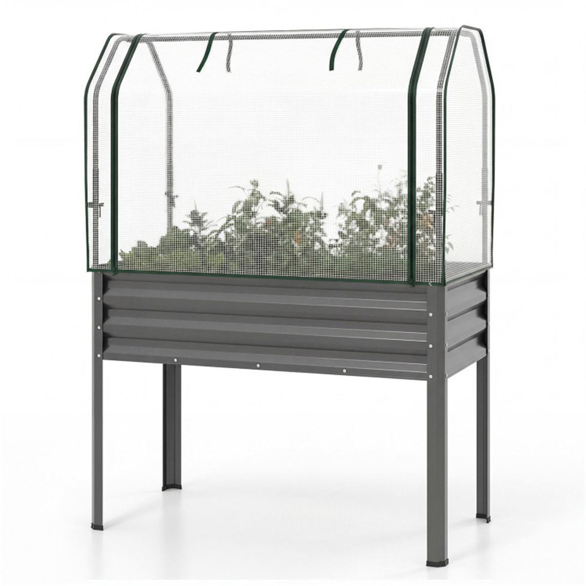 เตียงปลูกต้นไม้ยกสูง 3-in-1 พร - Planter Raised Metal บทวิจารณ์และราคา