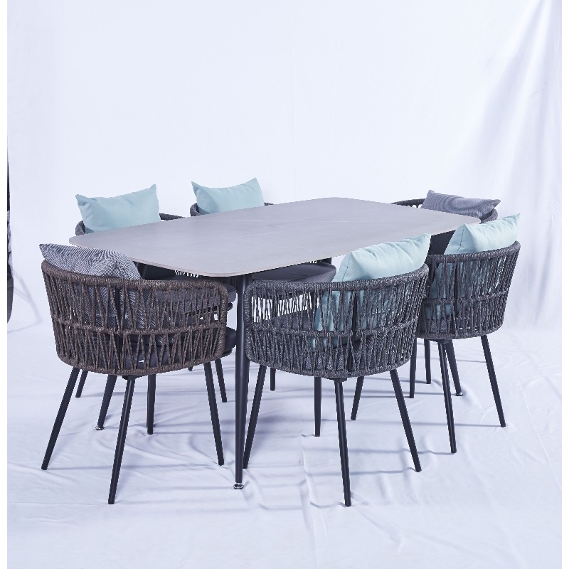 เฟอร์นิเจอร์กลางแจ้งแบบเชือกถั - Outdoor Furniture Cafe บทวิจารณ์และราคา