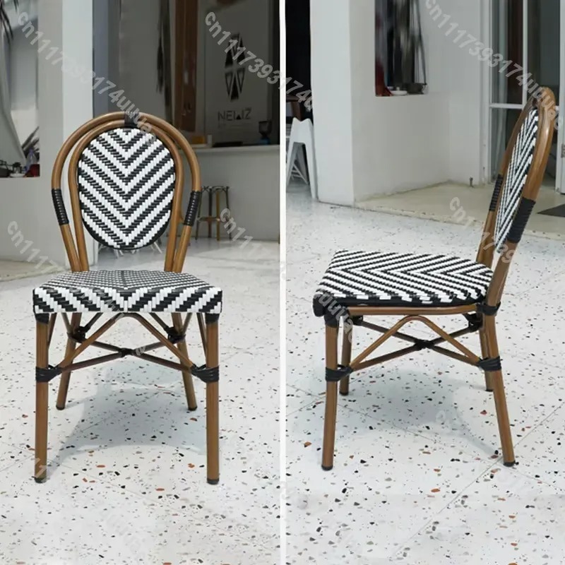 เก้าอี้หวายแบบซ้อนได้ สไตล์เฟร - Outdoor Furniture Cafe บทวิจารณ์และราคา