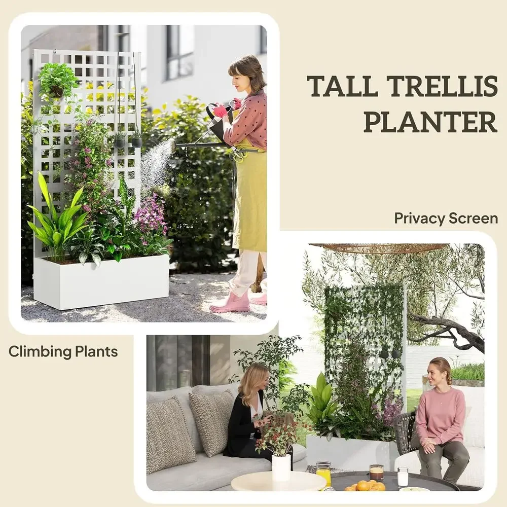 แปลงปลูกผักยกสูงพร้อมโครงตาข่า - Planter Raised Metal บทวิจารณ์และราคา