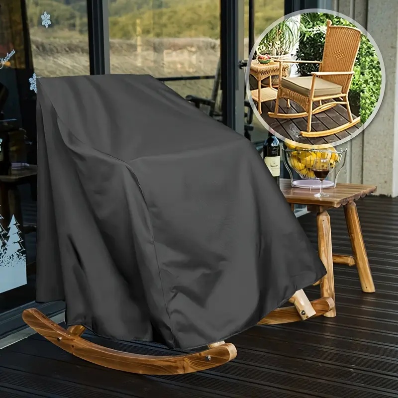 ผ้าคลุมเก้าอี้โยกกลางแจ้งแบบผ้ - Outdoor Furniture Rocking Chair บทวิจารณ์และราคา