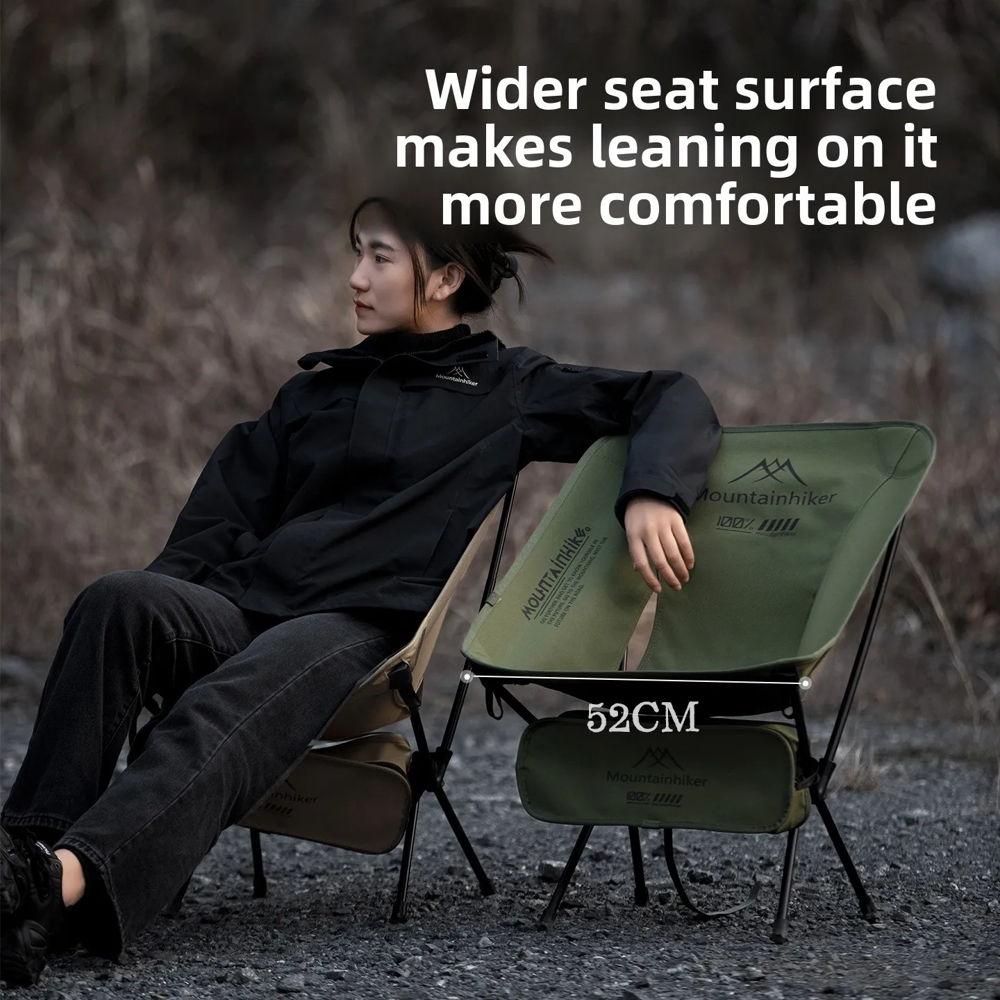 MOUNTAINHIKER เก้าอี้พับแบบพกพ - Outdoor Furniture Rocking Chair บทวิจารณ์และราคา