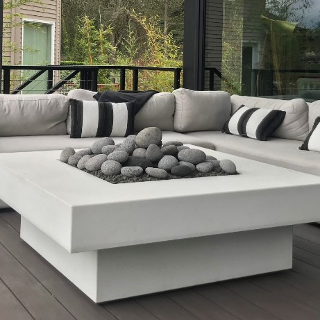 ชุดโซฟากลางแจ้งพร้อมโต๊ะเตาไฟ  - Outdoor Furniture With Fire Pit Table บทวิจารณ์และราคา