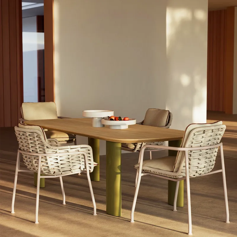 ชุดโต๊ะและเก้าอี้รับประทานอาหา - Outdoor Furniture Cafe บทวิจารณ์และราคา
