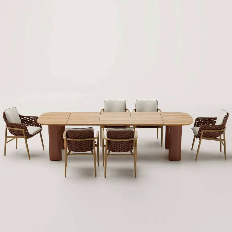 ชุดโต๊ะและเก้าอี้รับประทานอาหา - Outdoor Furniture Cafe บทวิจารณ์และราคา