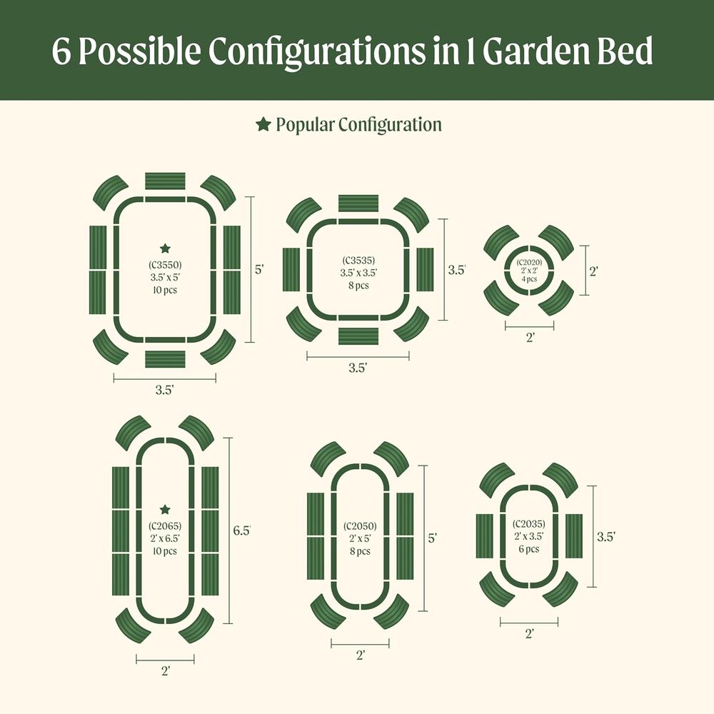 ชุดปลูกผักยกพื้น Vego garden ข - Planter Raised Metal บทวิจารณ์และราคา