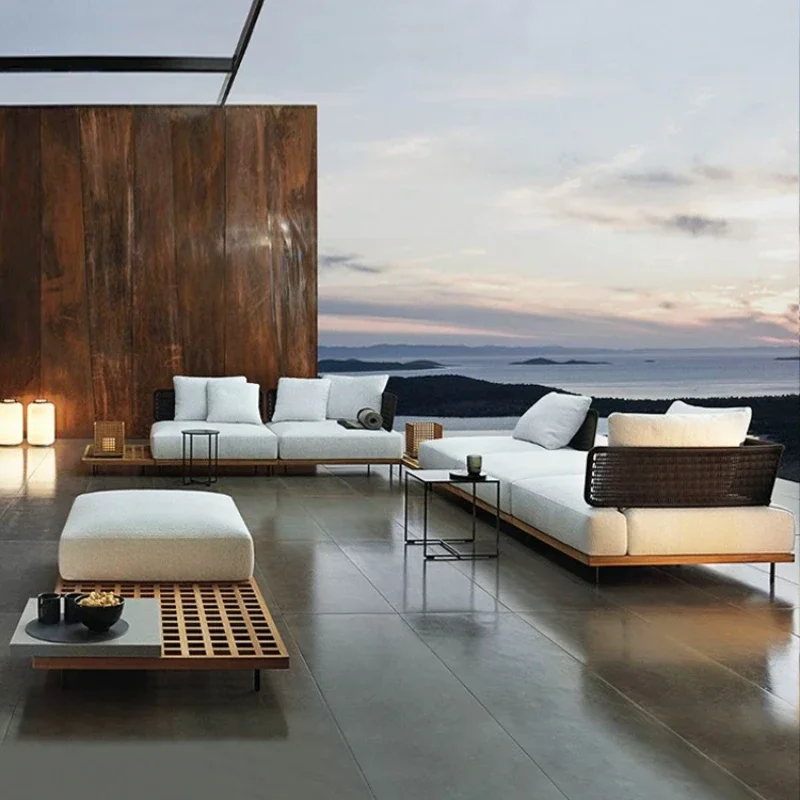 โซฟาสวนไม้สักสไตล์ญี่ปุ่นเรียบ - Outdoor Furniture Japanese Style บทวิจารณ์และราคา