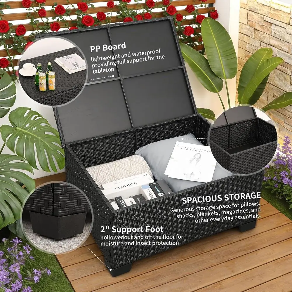 ชุดเฟอร์นิเจอร์ลานกลางแจ้ง 45  - Outdoor Furniture With Fire Pit Table บทวิจารณ์และราคา