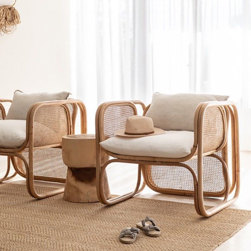 โซฟาหวายญี่ปุ่นแบบผสมผสาน สไตล - Outdoor Furniture Japanese Style บทวิจารณ์และราคา