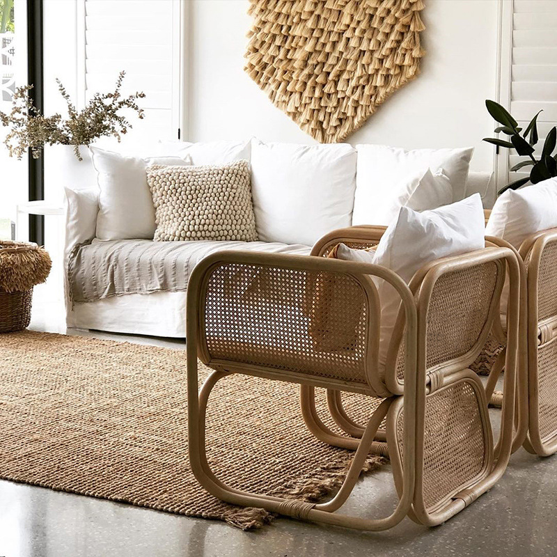 โซฟาหวายญี่ปุ่นแบบผสมผสาน สไตล - Outdoor Furniture Japanese Style บทวิจารณ์และราคา