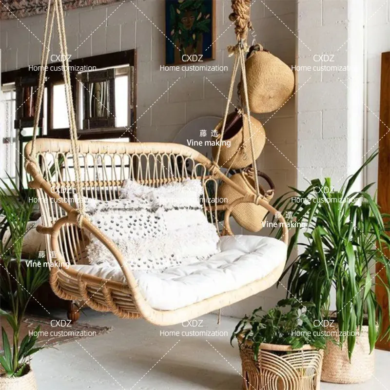 เก้าอี้หวายแขวนคู่สำหรับกลางแจ - Outdoor Furniture Japanese Style บทวิจารณ์และราคา