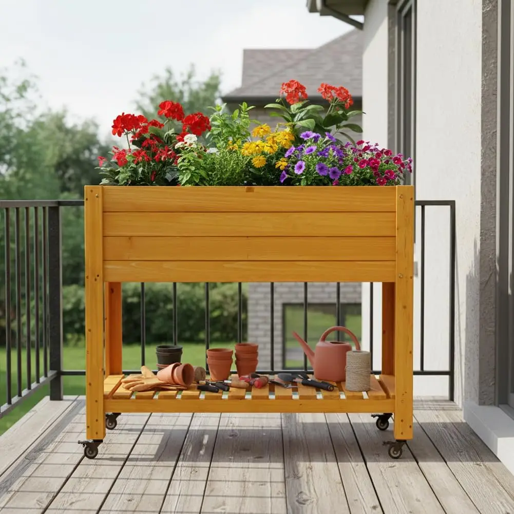 FORTUNO กระบะปลูกต้นไม้ยกสูงพร - Planter Raised Metal บทวิจารณ์และราคา