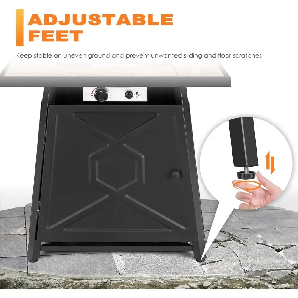 ชุดเฟอร์นิเจอร์ลานกลางแจ้ง 5 ช - Outdoor Furniture With Fire Pit Table บทวิจารณ์และราคา